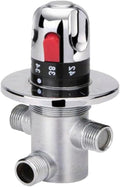 Concealed Brass Thermostatic Shower Valve – Chrome, Wall-Mounted