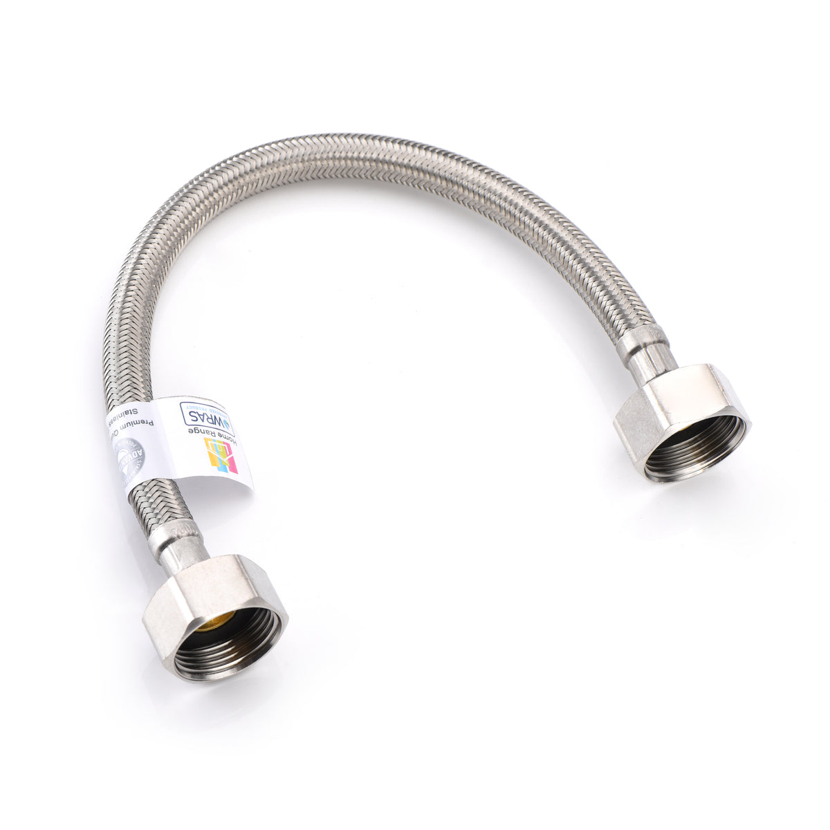 WRAS-Approved Flexi Pipe Connector – 3/4" x 3/4" BSP, 300mm, 8.5mm Bore