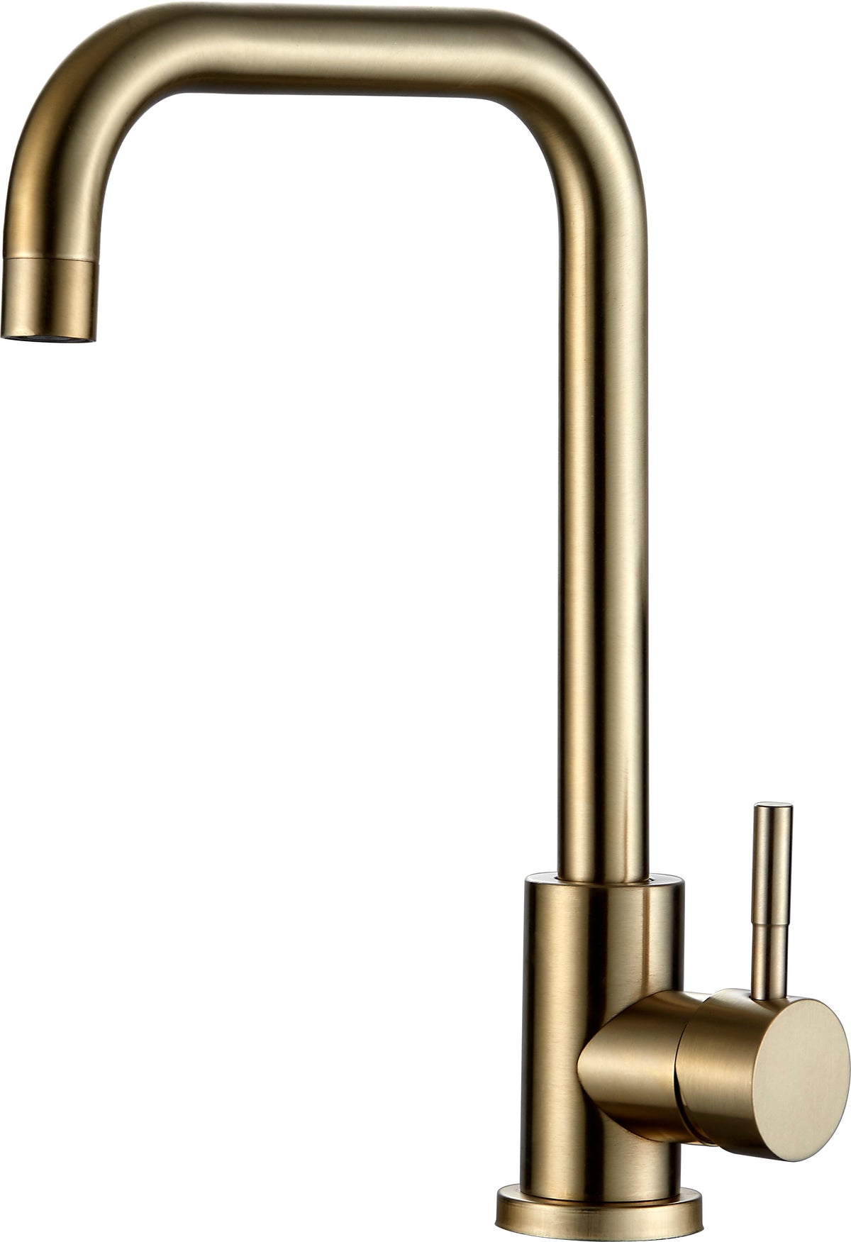 Abode Single Lever Kitchen Tap – Stainless Steel