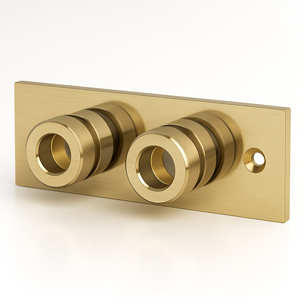 Thermostatic Douche Fixing Plate with Built-In Thread