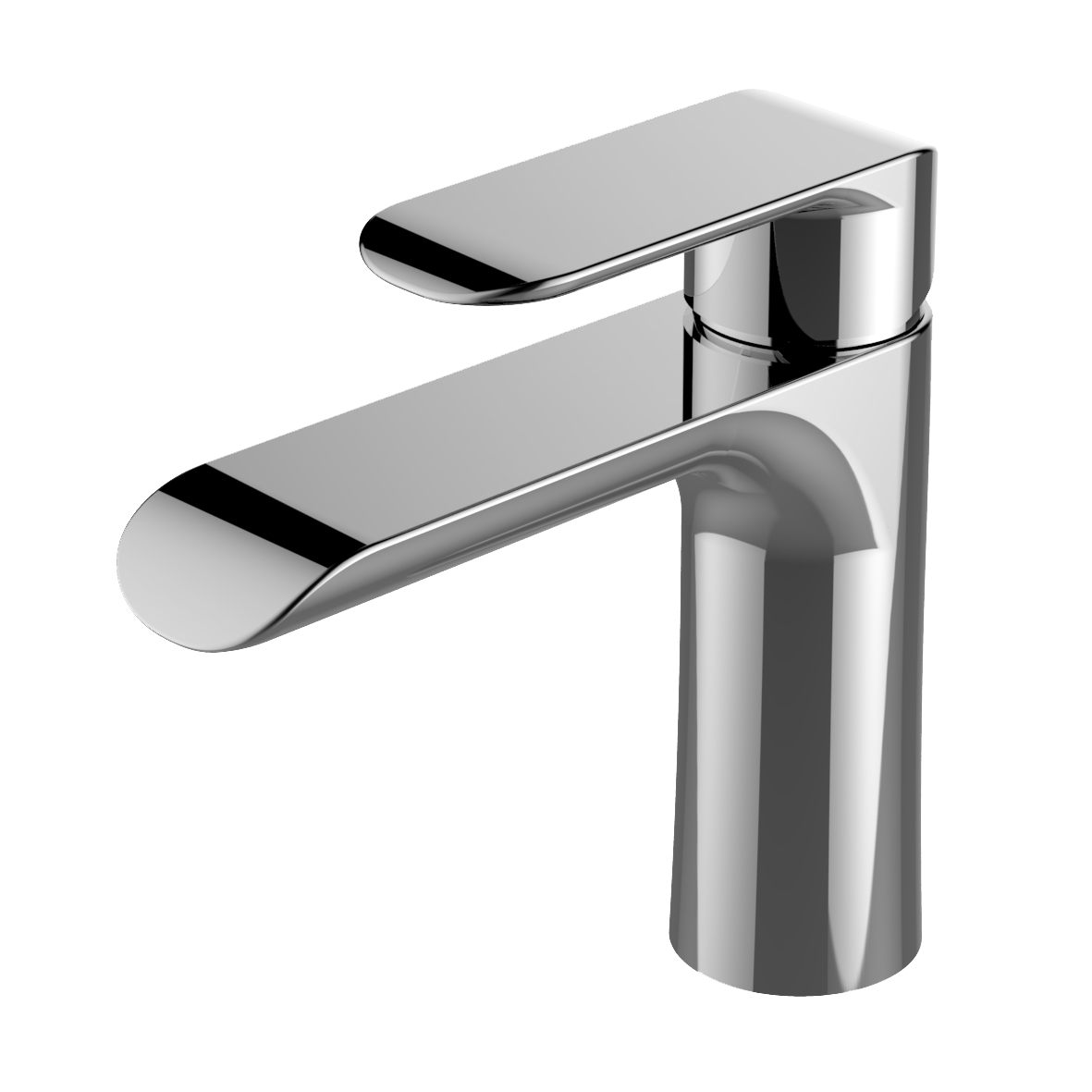 Mera Basin Monobloc – Chrome, Single Lever