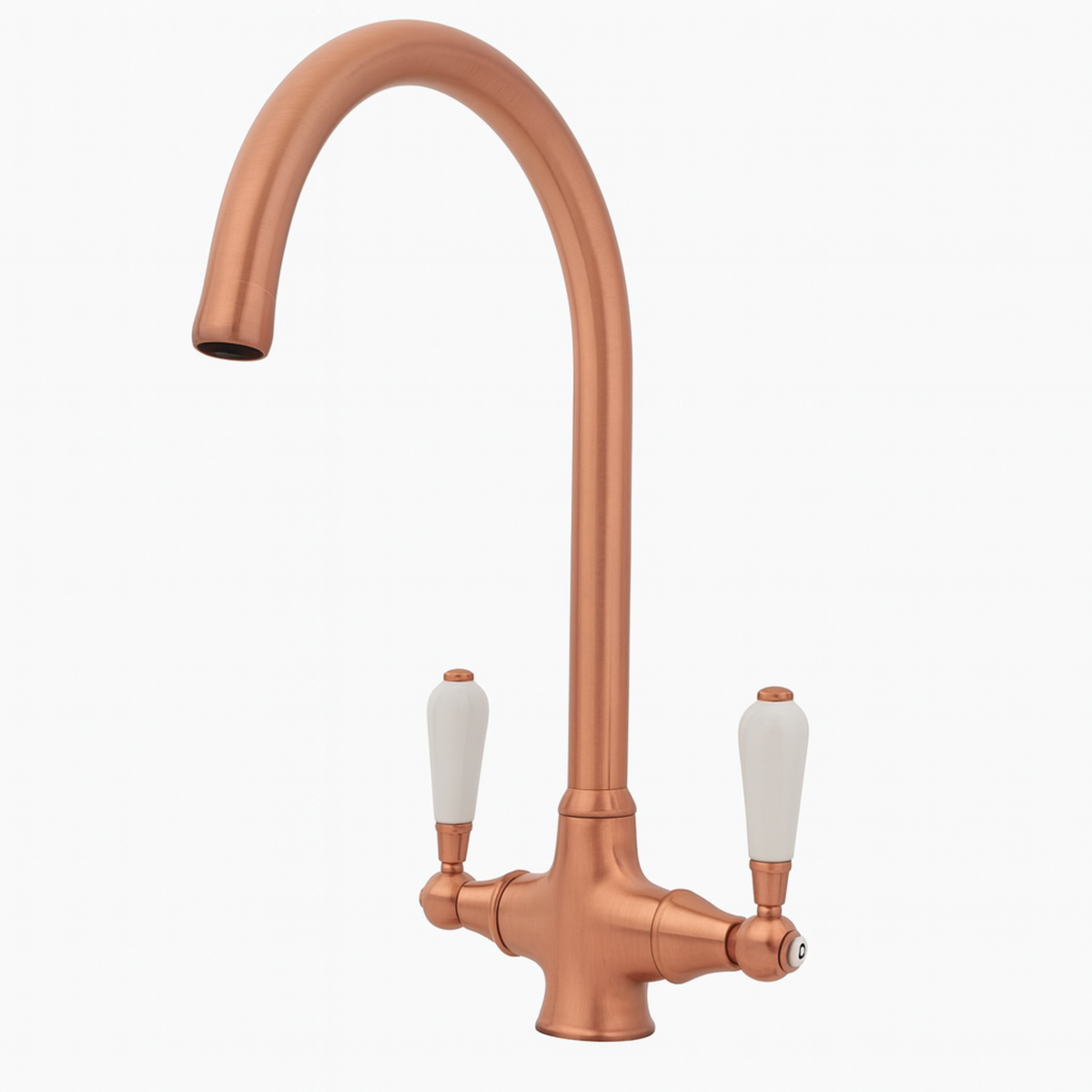 Rune Sink Mixer Copper & Ceramic Handles