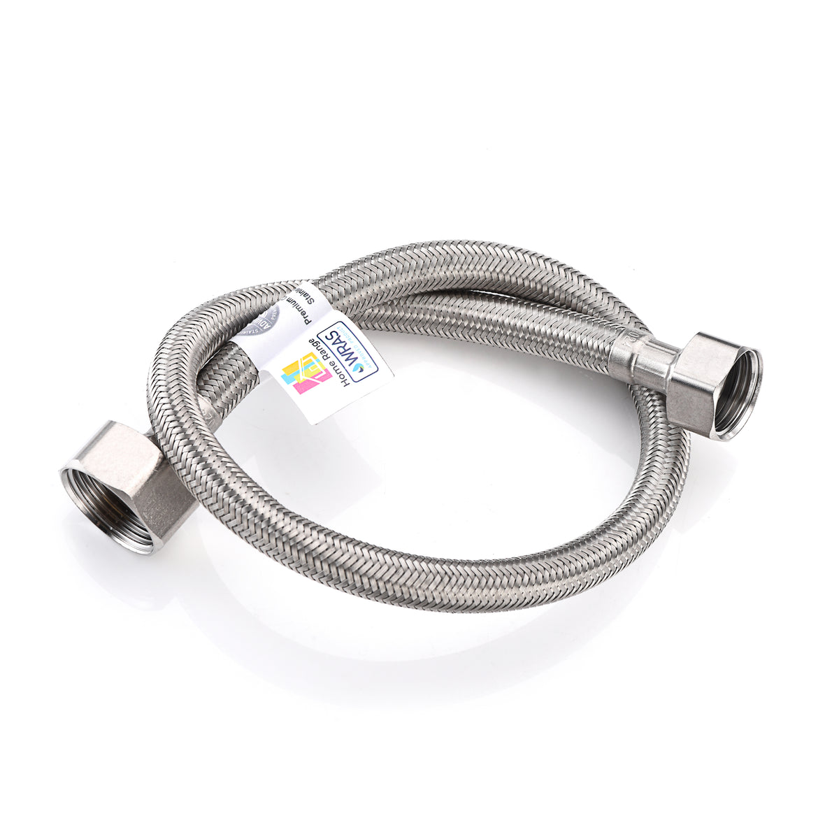 WRAS-Approved Flexi Pipe Connector – 3/4" x 3/4" BSP, 500mm, 8.5mm Bore