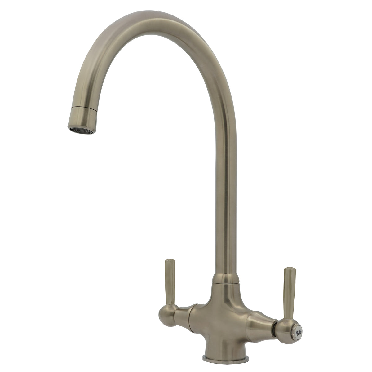 Clever Rune Sink Mixer Brushed Nickel