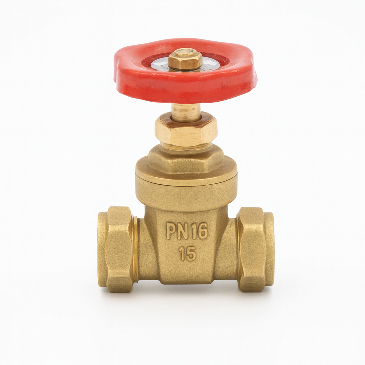 22mm DZR Compression Gate Valve – BS Standard