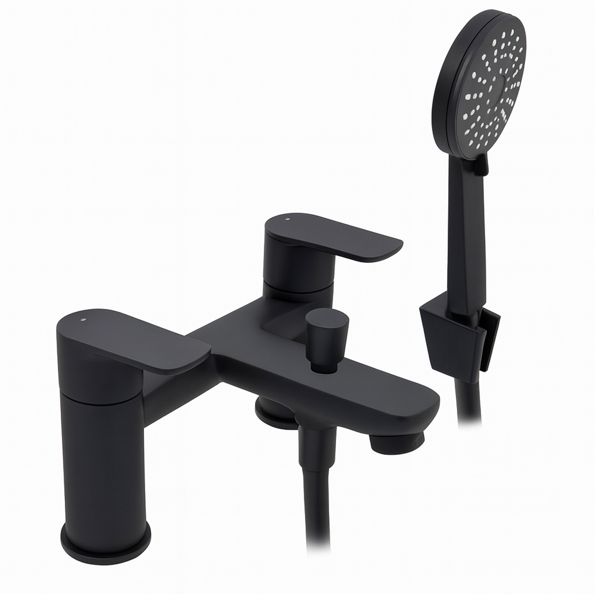 Elion Bath & Shower Mixer Black