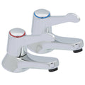 Clever Araya Mercia Qt Bath Tap Pair Chrome