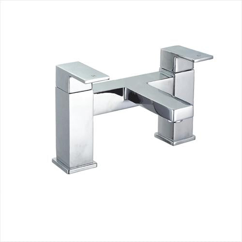 Moderna Deck Mounted Bath Filler – Chrome, Dual Lever