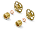 Wall Mounted Shower Fixing Kit – Brass