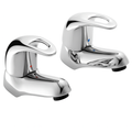 Della Basin Tap Pair Chrome