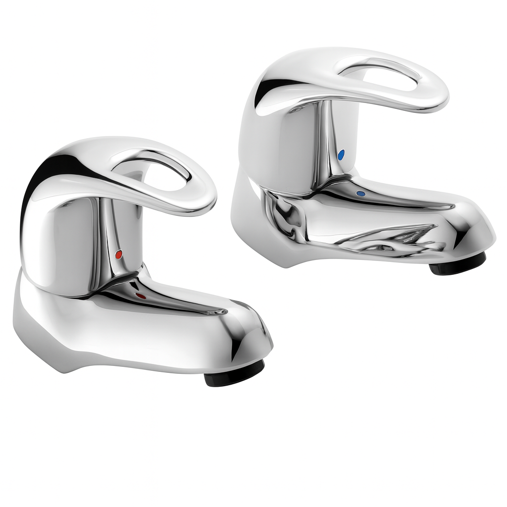 Della Basin Tap Pair Chrome
