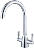 Ceres Double Lever Kitchen Mixer Tap – Chrome