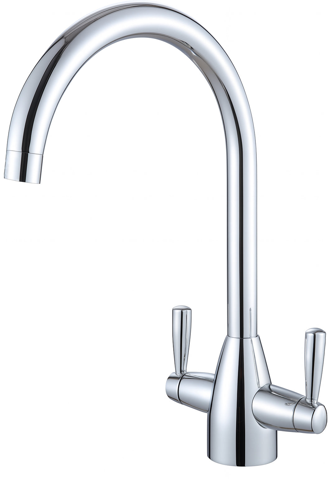 Ceres Double Lever Kitchen Mixer Tap – Chrome