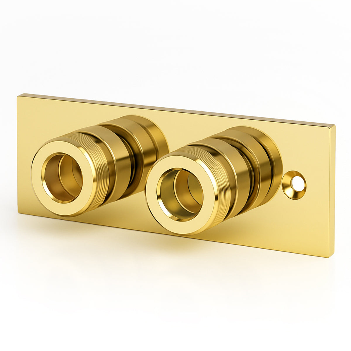 Thermostatic Douche Fixing Plate with Built-In Thread