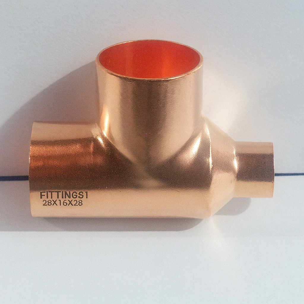 28 x 15 x 28MM Reducing Tee EF26